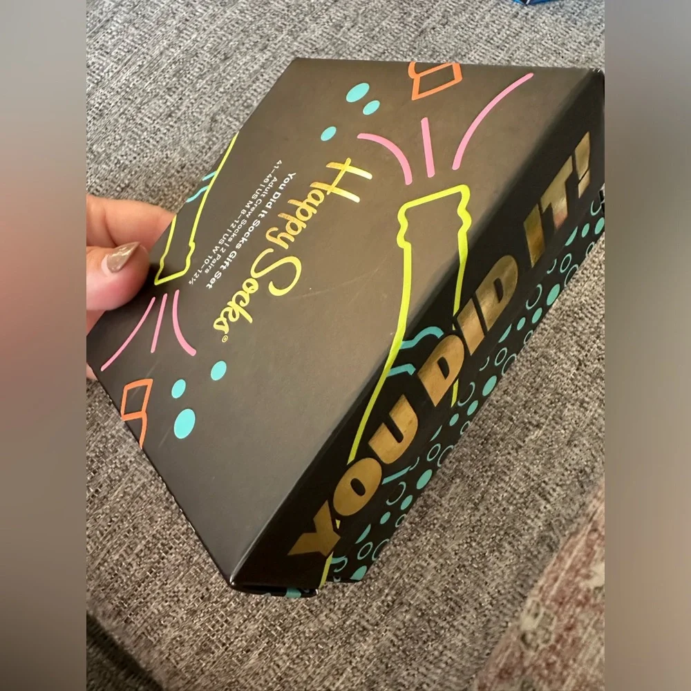 Happy Socks Celebration Design Gift Box Unisex Multicolor